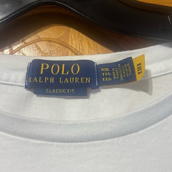 Polo Ralph Lauren Polo Bear White Tropical Theme T-Shirt Men’s XXL EUC - Picture 4 of 6